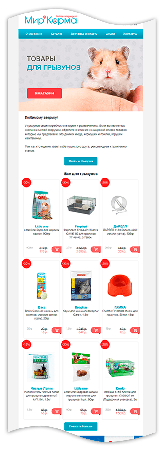 Как строить email-маркетинг в сегменте товаров для животных: кейс интернет-магазина «Мир Корма»