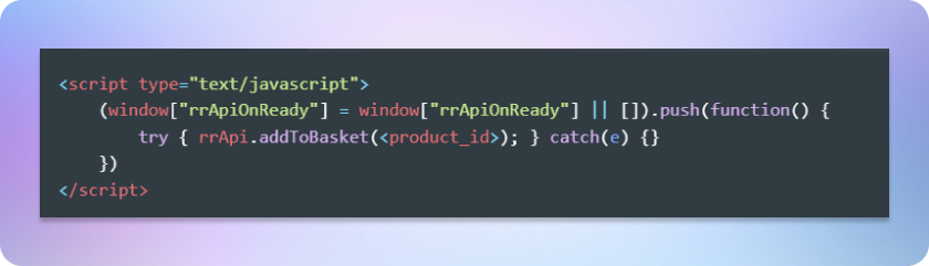 код для сбора данных по поведению пользователей